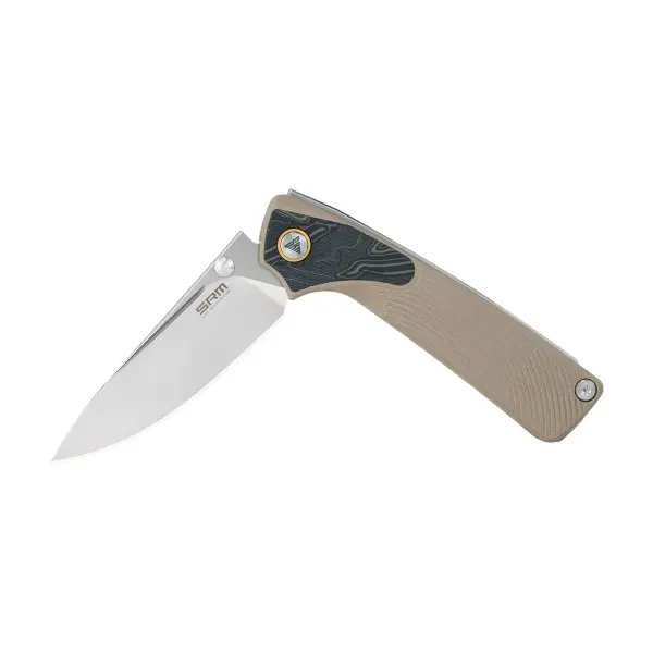 SRM Knives Dome 106M-GW Slipjoint 14C28N Stahl G10