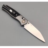 SRM Knives Medal 259L-AK Ambi Lock Folder 14C28N Stahl Ebony