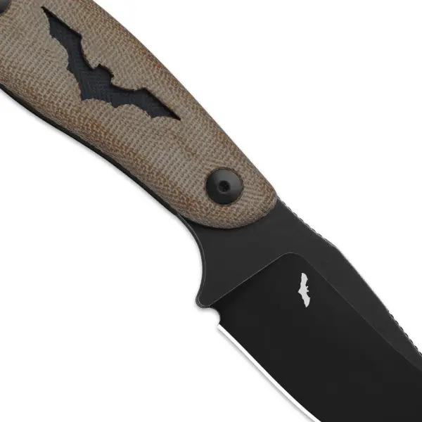 Kizer Hare Fixed Blade Nitro-V Stahl Micarta Halloween Edition