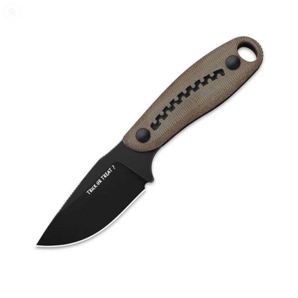 Kizer Hare Fixed Blade Nitro-V Stahl Micarta Halloween Edition