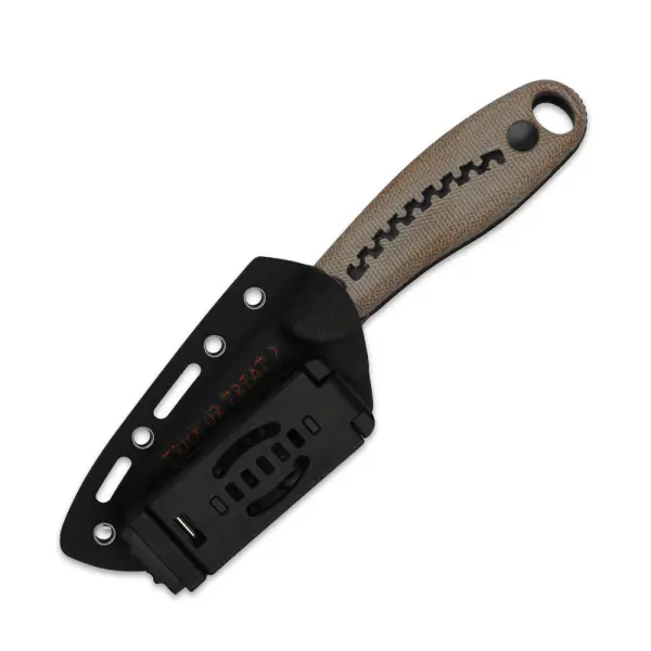 Kizer Hare Fixed Blade Nitro-V Stahl Micarta Halloween Edition