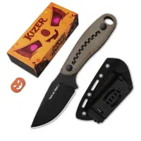 Kizer Hare Fixed Blade Nitro-V Stahl Micarta Halloween...