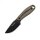 Kizer Hare Fixed Blade Nitro-V Stahl Micarta Halloween Edition