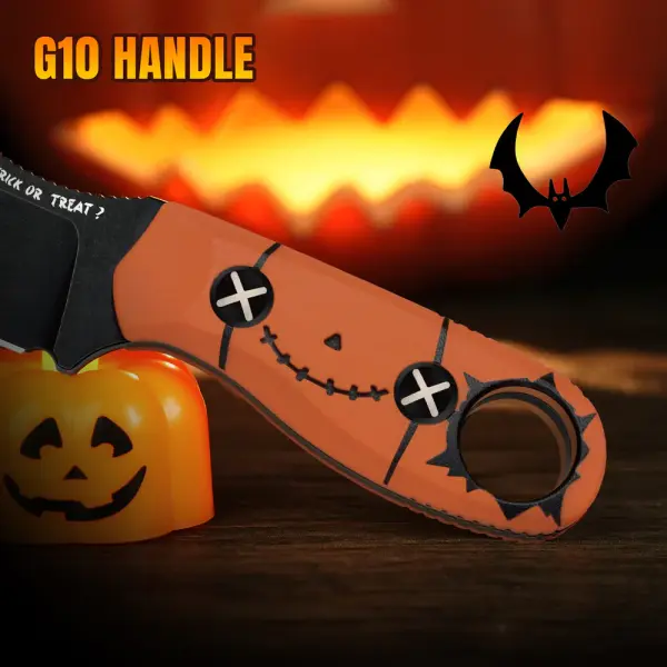 Kizer Beaver 2 Fixed Blade AEB-L Stahl G10 Halloween Edition