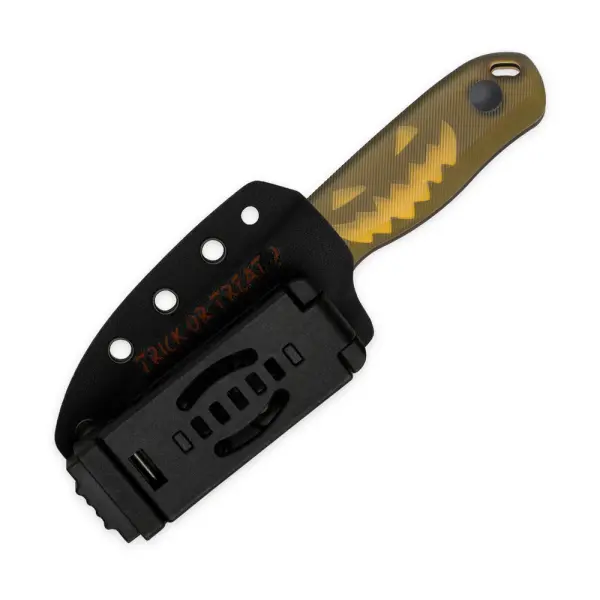 Kizer Drop Bear Fixed Blade 14C28N Stahl PEI Halloween Edition