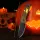 Kizer Drop Bear Fixed Blade 14C28N Stahl PEI Halloween Edition