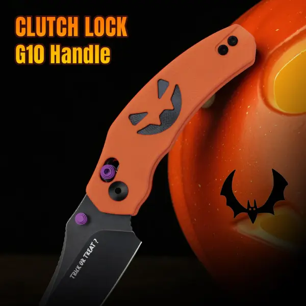 Kizer Mini Bulldog Nitro-V Stahl G10 Halloween Edition