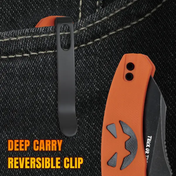 Kizer Mini Bulldog Nitro-V Stahl G10 Halloween Edition