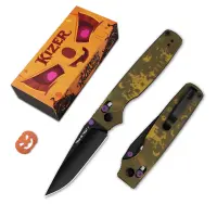 Kizer Original 2 Clutch Lock 14C28N Stahl PEI Halloween...