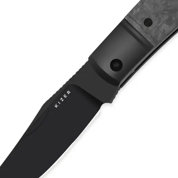 Kizer Trestle Slipjoint S45VN Stahl Titan / Kohlefaser Gentleman Knife