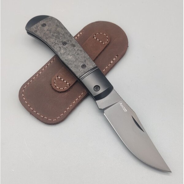 Kizer Trestle Slipjoint S45VN Stahl Titan / Kohlefaser Gentleman Knife