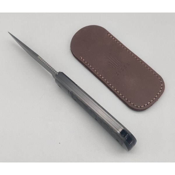 Kizer Trestle Slipjoint S45VN Stahl Titan / Kohlefaser Gentleman Knife