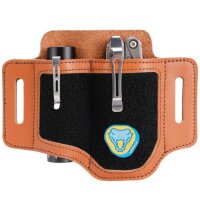 Viperade PL1 Hellbraun Lederholster für EDC Gear mit...