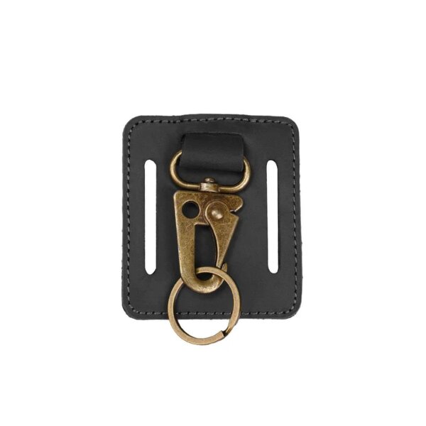 Viperade Leder EDC Gürtel Schlüsselhalter Key Holder o. ähnliches Schwarz