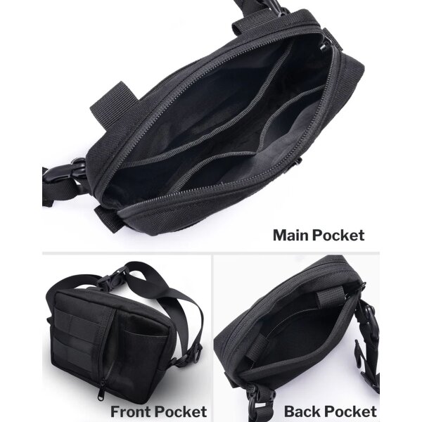 Viperade CHW2 S EDC Organizer Mehrzwecktasche Tragetasche mit Schultergurt