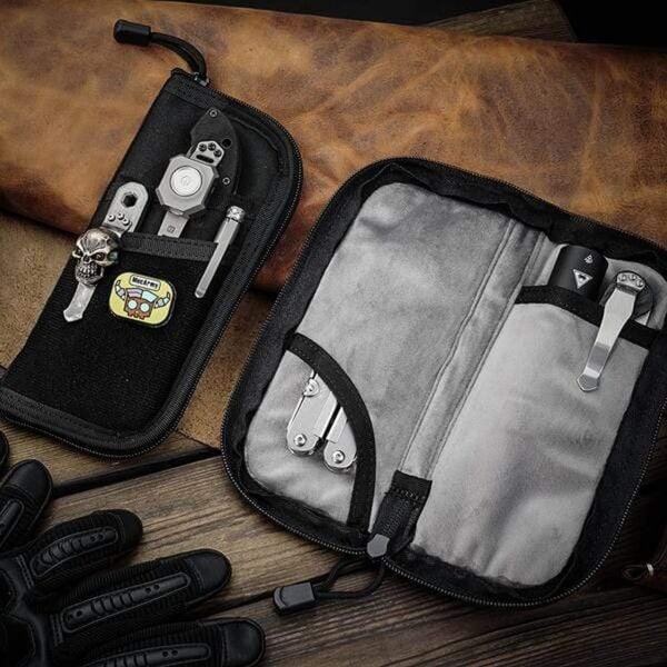 Viperade VE7-Black Organizer  EDC Tool Pouch mit Klett Area