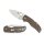 Spyderco Native 5 Brown Micarta CPM CRU-WEAR Backlock Folder