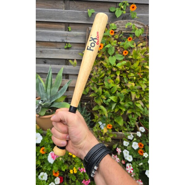 FOX OUTDOOR Micro Baseball Bat Baseballschläger Holz naturfarben 15" // 38 cm