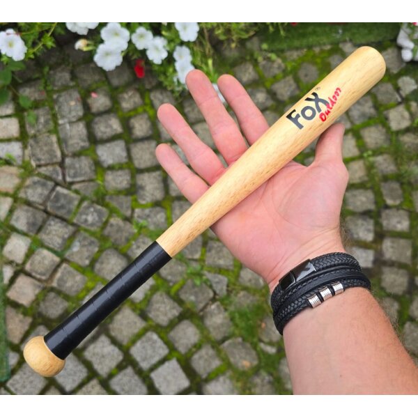 FOX OUTDOOR Micro Baseball Bat Baseballschläger Holz naturfarben 15" // 38 cm