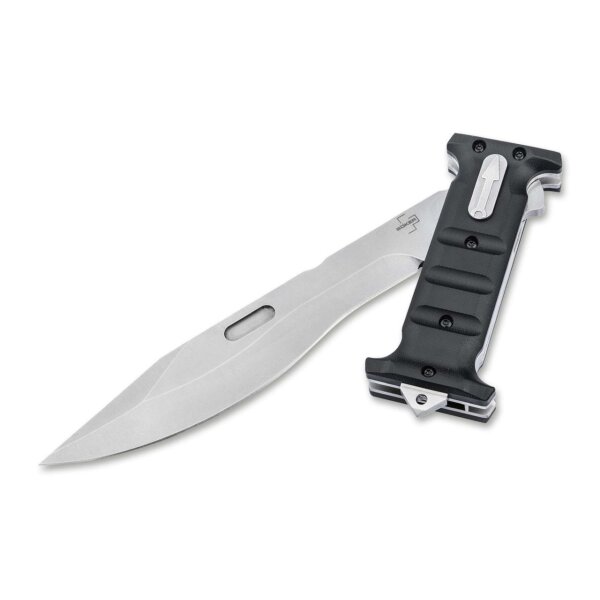 Böker Plus Extension Knife - Messer mit Verlängerung G10 Griff D2 Stahl Kydex und Clip 02BP0003