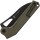 Ontario OKC Camp Plus EDC Linerlock Outdoorküchenmesser Green
