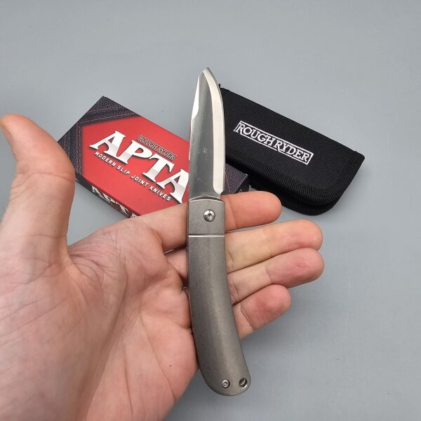 Rough Ryder APTA Folder Titan Slipjoint VG-10 Stahl