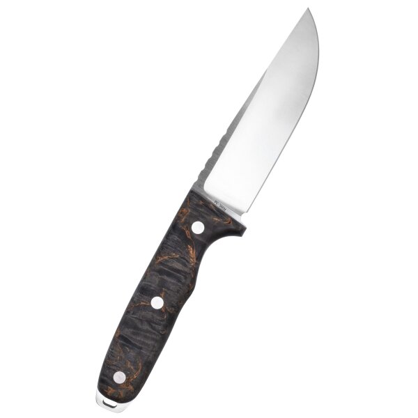 Schnitzel TRI Limited Edition RWL-34 Stahl und Premium Holzgriff Outdoormesser Europe Edition Lederscheide