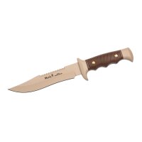 Muela Scout Tan/Brown Fahrtenmesser Nitro-42 Stahl ABS