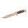 Muela Scout Tan/Brown Fahrtenmesser Nitro-42 Stahl ABS
