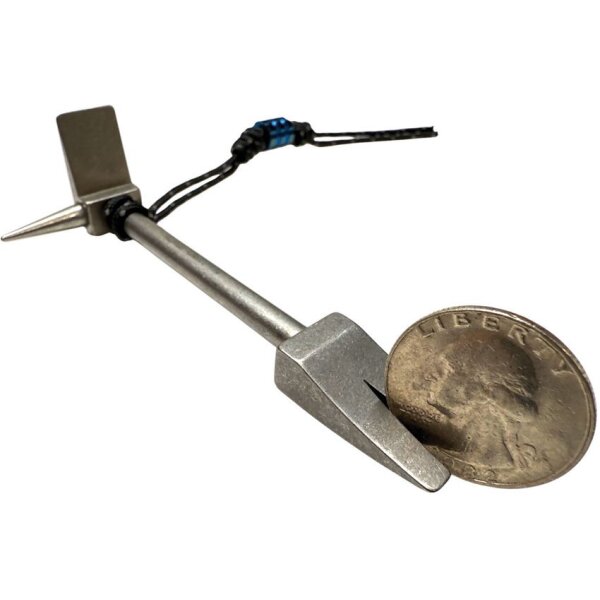 Maratac Brechi Hooligan Tool Mini Prybar aus Titan Brecheisen Türöffner Notfall Öffner