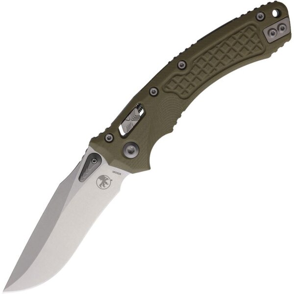 Microtech Amphibian S/E Ram Lok OD Böhler M390MK Stahl Stonewash