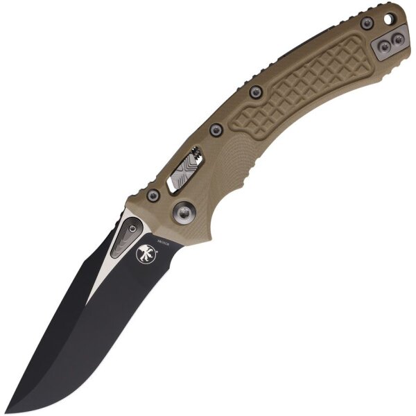 Microtech Amphibian S/E Ram Lok Tan Böhler M390MK Stahl Two Tone