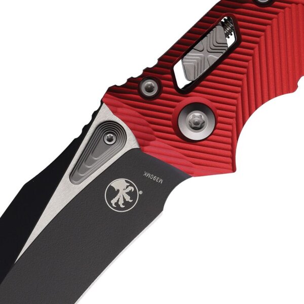 Microtech Amphibian Ram Lok Red Aluminium Böhler M390MK Stahl