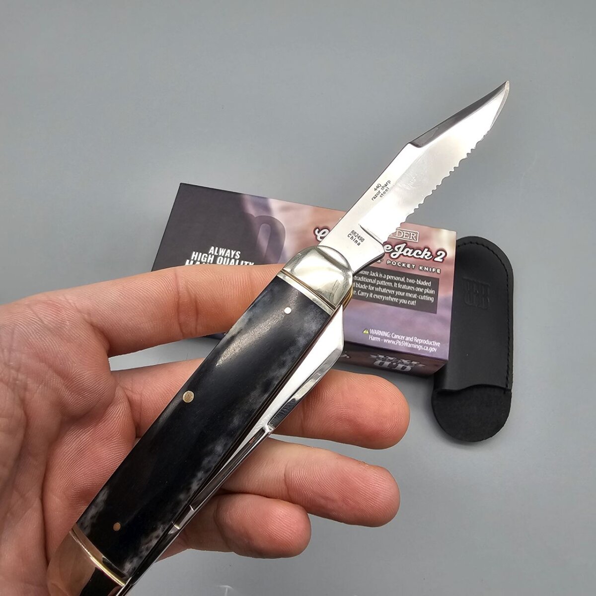 Rough Ryder Beef Carnivore Jack 2 - Steakmesser - Steak