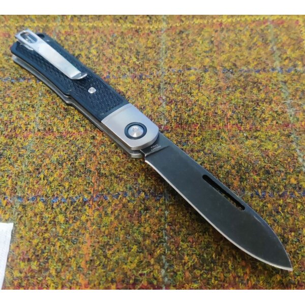 Rough Ryder Rider Slipjoint Black G10 Taschenmesser