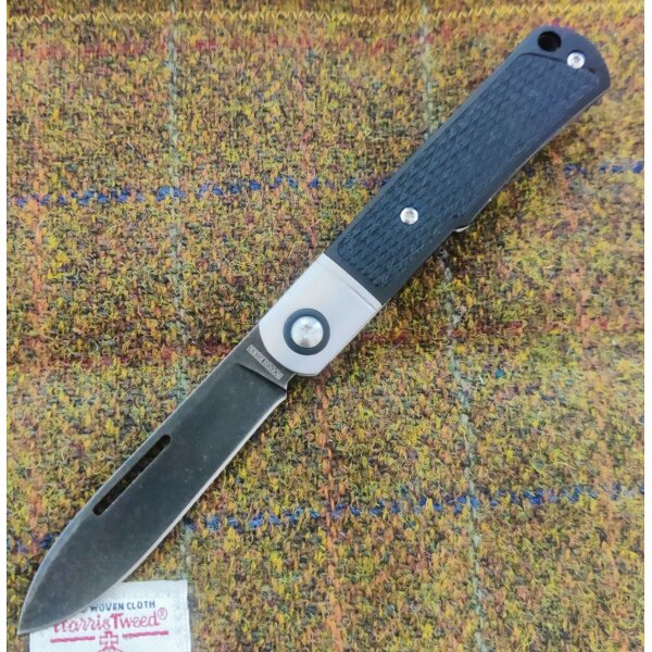Rough Ryder Rider Slipjoint Black G10 Taschenmesser