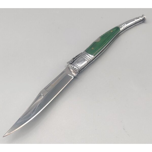 Albainox Serrana Green Klappbügelmesser 12,5 cm Klinge