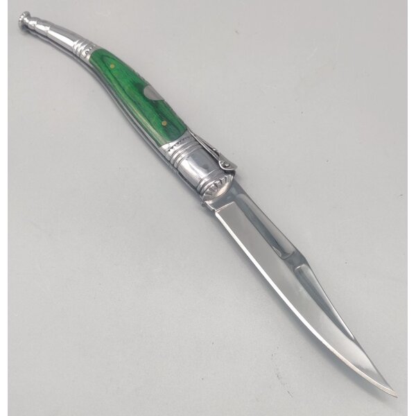 Albainox Serrana Green Klappbügelmesser 12,5 cm Klinge