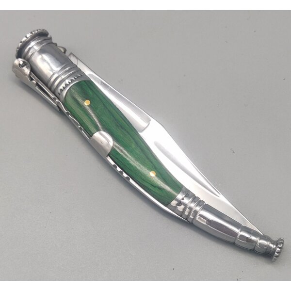 Albainox Serrana Green Klappbügelmesser 12,5 cm Klinge