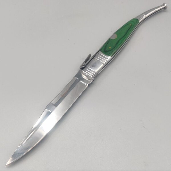 Albainox Serrana Green Klappbügelmesser 15,5 cm Klinge