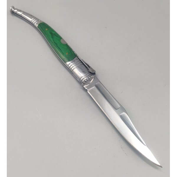 Albainox Serrana Green Klappbügelmesser 10,5 cm Klinge