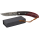 Albainox Black-Red Damast Taschenmesser Ebenholz/Resingriff
