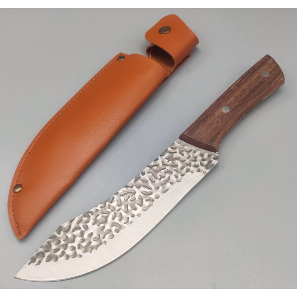 Albainox Hunting Knife Fixed Blade 3Cr13MoV Stahl Holzgriff