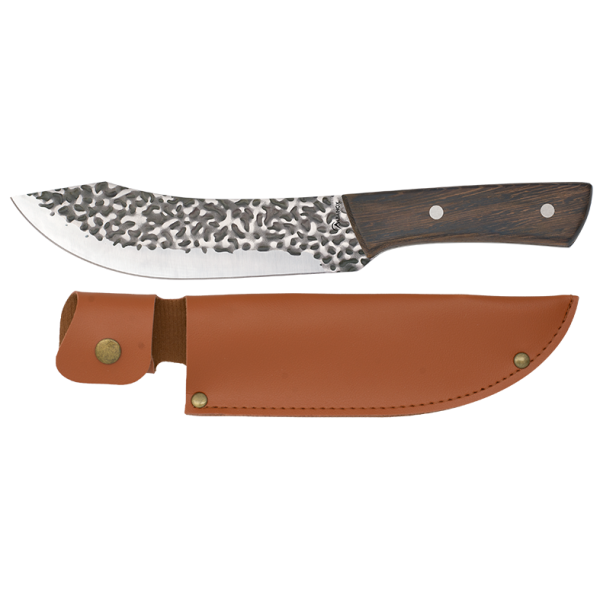 Albainox Hunting Knife Fixed Blade 3Cr13MoV Stahl Holzgriff