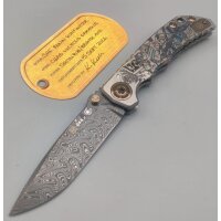 Spartan Blades SF5 Custom Damast Chad Nichols Harsey...