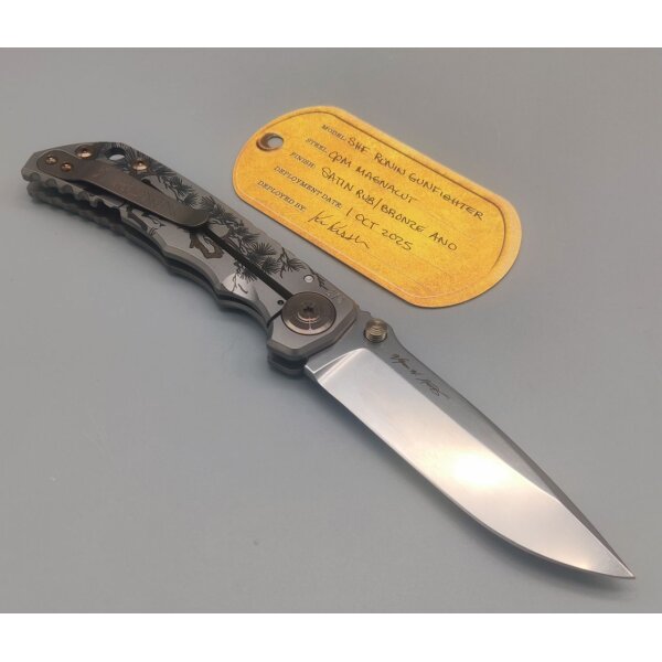 Spartan Blades SF5 Custom MagnaCut Harsey Folder - RONIN GUNFIGHTER