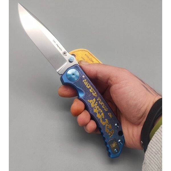 Spartan Blades SF5 USA Magnacut Stahl Harsey Folder - Grafiti - Graffiti America