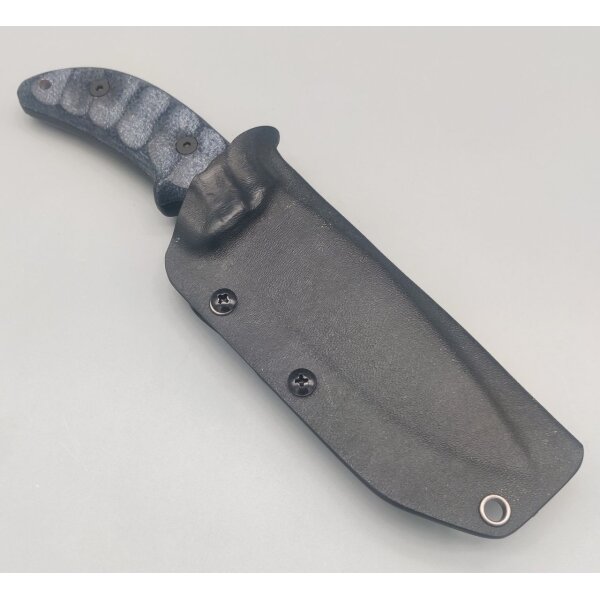 J&V Vibora Fahrtenmesser 4116 Stahl Micarta Griff Kydexscheide