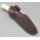 J&V Moby Dick Fahrtenmesser 4116 Stahl Micarta Griff Lederscheide