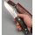 J&V Sendero Fahrtenmesser Sleipner Stahl Micarta Griff Lederscheide